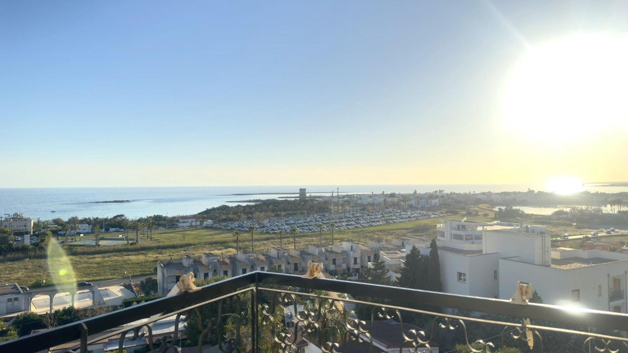 The Sea View Panoramic Villa Porto Cesareo Kültér fotó