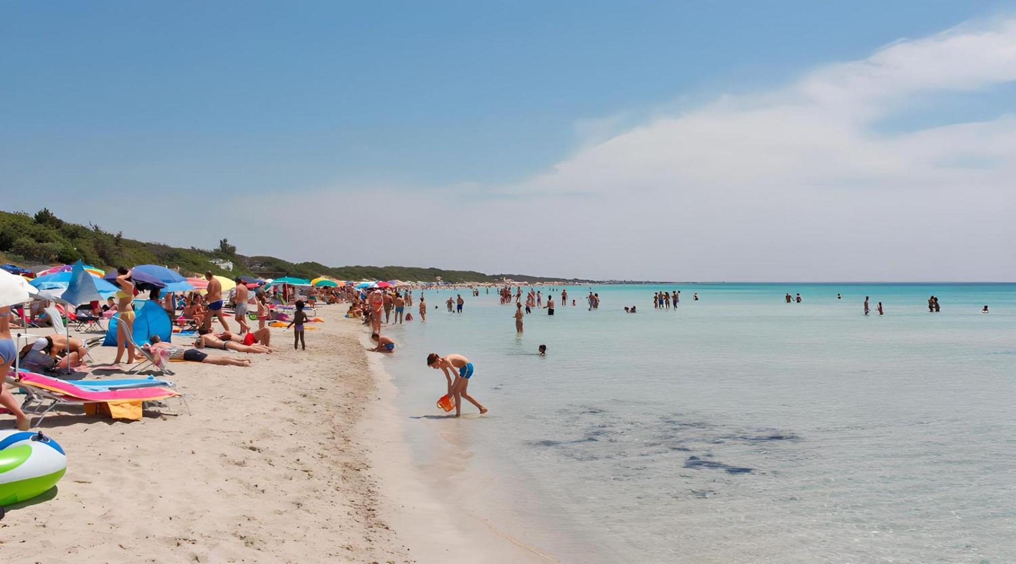 The Sea View Panoramic Villa Porto Cesareo Kültér fotó